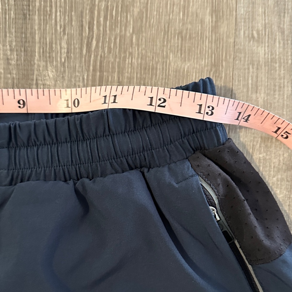 Lululemon M Men's Switch Up Navy & Black‎ Athletic Workout Casual Summer Shorts - Picture 7 of 9